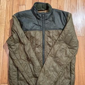 FILSON ULTRALIGHT JACKET IN DARK OLIVE/DARK SPRUCE